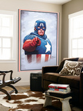 The New Invaders 0 Cover: Captain America Art by Steve Epting