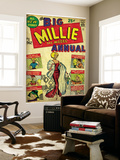Marvel Comics Retro: Millie the Model Comic Book Cover #1, the Big Annual (aged) Plakat