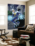 Gravity 5 Cover: Gravity and Black Death Print by Mike Norton