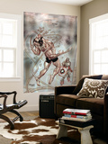 Wolverine Captain America 3 Cover: Wolverine and Captain America Posters by Tom Derenick