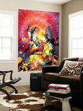 War of Kings 6 Cover: Black Bolt and Vulcan Print by Brandon Peterson