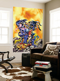 Avengers 17 Cover: Wasp, Justice and Warbird Poster by Jerry Ordway