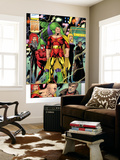 Exiles 43 Group: Hyperion, Hulk and Spider-Man Charging Art by James Calafiore