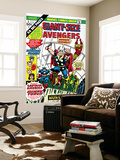 Giant-Size Avengers #1 Cover: Thor, Captain America, Iron Man, Vision and Scarlet Witch Charging Posters av Rich Buckler Giant-Size Avengers #1 Cover: Thor, Captain America, Iron Man, Vision and Scarlet Witch Charging Posters av Rich Buckler