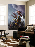 New Avengers 45 Cover: Wolverine and Iron Man Poster