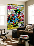 Giant-Size Avengers 1 Group: Iron Man, Captain America, Thor, Vision and Scarlet Witch Prints by Rich Buckler