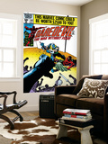 Daredevil #166 Cover: Daredevil and Gladiator Fighting Print van Frank Miller Daredevil #166 Cover: Daredevil and Gladiator Fighting Print van Frank Miller