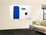 Blue Door in Old Town Print by Pamela Valente