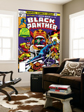 Black Panther 7 Cover: Black Panther Charging Prints by Jack Kirby