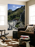Steep Wooden Steps Up to Tintagel Castle. Poster by Doug McKinlay