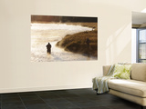Three Fly Fishermen on the Madison River (Near Madison Junction) Prints by Shannon Nace