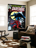 Daredevil #158 Cover: Daredevil and Death-Stalker Láminas por Frank Miller
