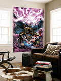 Captain America And The Falcon #11 Cover: Modok and Captain America Poster av Joe Bennett