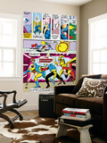Avengers 141 Group: Dr. Spectrum, Whizzer, Hyperion, Golden Archer and Squadron Supreme Posters by George Perez