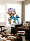 Marvel Adventures Fantastic Four 39 Cover: Thing and Human Torch Prints by Salvador Espin
