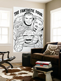 The Fantastic Four Omnibus V1: Mr. Fantastic Láminas por Jack Kirby