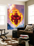 Human Torch 11 Cover: Human Torch Posters by Howard Porter