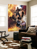 Avengers: The Initiative 16 Group: Nick Fury, Phobos, Yo-Yo, Hellfire, Druid, Stonewall and Quake Prints by Stefano Caselli