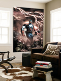 Captain America And The Falcon #9 Cover: Captain America Poster av Joe Bennett