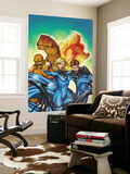 Marvel Adventures Fantastic Four 48 Cover: Invisible Woman, Mr. Fantastic, Thing and Human Torch Prints by Roger Cruz