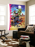 Exiles 3 Group: Polaris, Blink, Beast, Scarlet Witch, Forge and Black Panther Prints by Salva Espin