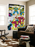 Infinity Gauntlet 6 Group: Thanos, Hulk, Thor and Dr. Strange Poster by George Perez