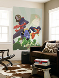 Marvel Adventures Super Heroes 16 Cover: Beast, Spider Woman and Giant Girl Posters by Sean Galloway
