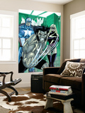 Wolverine Captain America 3 Group: Wolverine, Captain America and Warbird Print by Tom Derenick