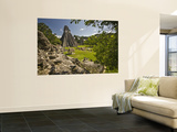 The Great Plaza at Tikal Archeological Site Posters by Diego Lezama