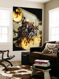 Captain Britain and MI13 15 Cover: Black Knight Prints by Mico Suayan