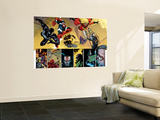 New Avengers 56 Group: Spider-Man, Iron Patriot, Wolverine, Ms. Marvel, Ares and Hawkeye Print by Stuart Immonen