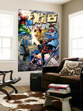 Exiles 77 Cover: Spider-Man, Morph, Hyperion, Blink, Zarda, Whizzer and Dr. Spectrum Posters by James Calafiore