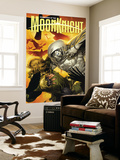 Vengeance of the Moon Knight 5 Cover: Moon Knight and Scarecrow Posters by Leinil Francis Francis Yu