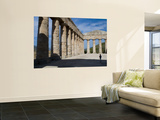 Young Boy in Segesta Temple Prints by Olivier Cirendini