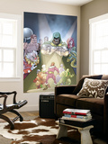 Doctor Doom And The Masters Of Evil 2 Cover: Dr. Doom, Princess Python, Clown and Baron Zemo Prints by Karl Kerschl