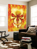 Ghost Rider 15 Headshot: Ghost Rider Art par Mark Texeira