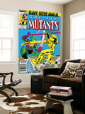 New Mutants Annual 3 Cover: Impossible Man and Warlock Affiche par Alan Davis