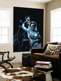 Black Panther 41 Cover: Storm and Black Panther Print by Jason Pearson