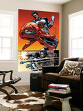 Daredevil Vs. Punisher 5 Cover: Daredevil and Punisher Poster by Dave Lapham