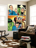 Avengers Classics 1 Group: Hulk, Thor, Lee, Stan and Iron Man Prints by Kevin Maguire