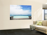 View from Infinity Pool at Six Senses Destination Spa Phuket Prints by Christian Aslund