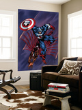 Captain America & The Falcon 4 Cover: Captain America and Falcon Prints by Bart Sears