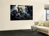 New Avengers 12 Group: Captain America, Spider-Man, Spider Woman, Iron Man, Ronin and Hand Prints by David Finch