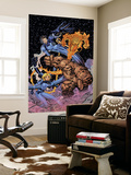 Fantastic Four: Heroes Reborn Cover: Mr. Fantastic, Invisible Woman, Thing and Human Torch Prints by Jim Lee