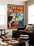 Marvel Comics Retro: My Love Comic Book Cover #20, Kissing, When Strangers meet! (aged) Poster Marvel Comics Retro: My Love Comic Book Cover #20, Kissing, When Strangers meet! (aged) Poster