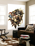 New Avengers 37 Cover: Luke Cage, Wolverine, Spider-Man, Dr. Strange, Iron Fist, Ronin and Echo Posters by Leinil Francis Yu