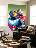 The Amazing Spider-Man 599 Cover: American Son and Iron Patriot Prints by Phil Jimenez