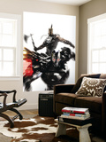 War Machine 4 Cover: War Machine and Ares Fighting Posters by Francesco Mattina