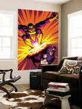 Captain America V4, 30 Cover: Captain America and Batroc The Leaper Posters by Dave Johnson