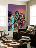 Avengers: Vision And The Scarlet Cover: Vision, Scarlet Witch, Thor, Iron Man and Dormammu Prints by Gil Kane